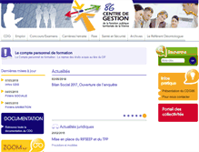 Tablet Screenshot of cdg86.fr